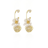 Flower Petal Fairy Earrings